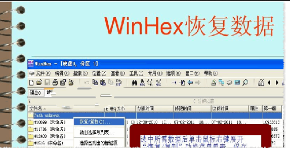 WinHex数据恢复教程winhex数据恢复教程从入门到精通