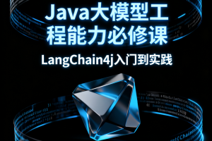Java大模型工程能力必修课，LangChain4j入门到实践