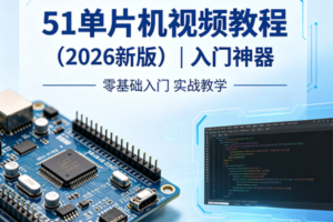 尚硅谷51单片机视频教程（2026新版） | 入门神器