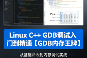 Linux C++ GDB调试入门到精通【GDB内存王牌】