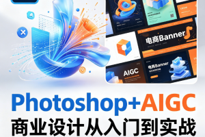 Photoshop+AIGC商业设计从入门到实战
