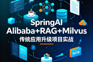 SpringAI Alibaba+RAG+Milvus 传统应用升级项目实战